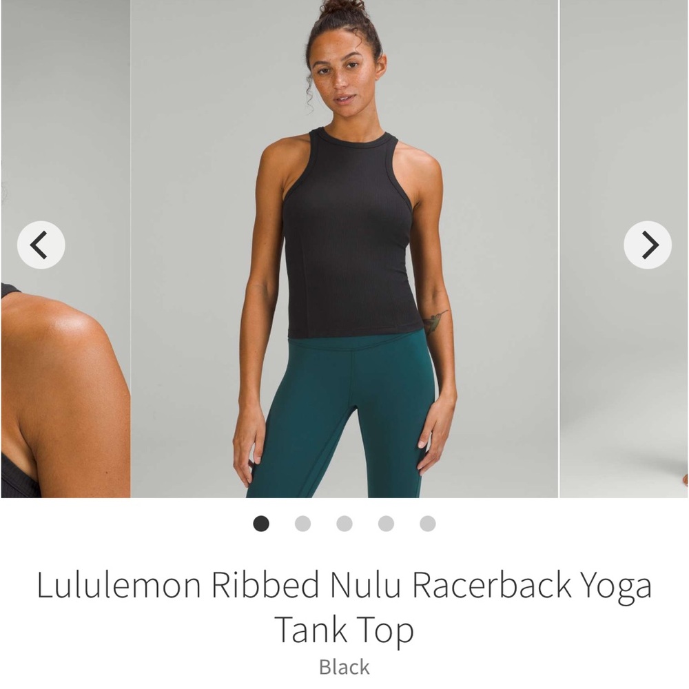 Lululemon Ribbed Nulu Racerback Tank Top - Picture 7 of 12